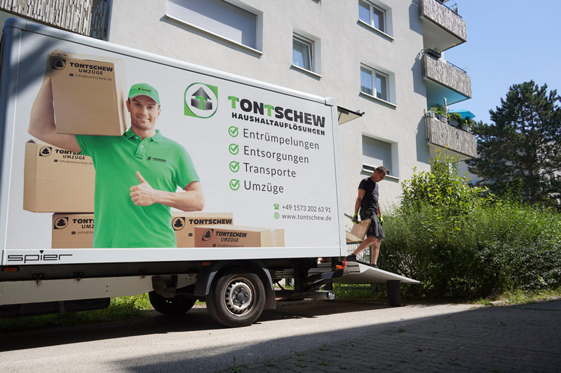 Entrümpelung Kirchheim mit tontschew