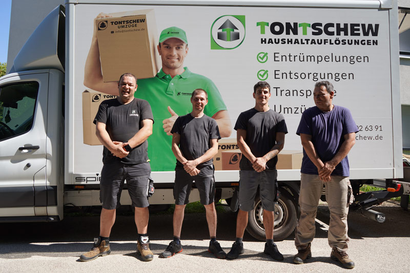 tontschew vor der Entrümpelung Weinstadt