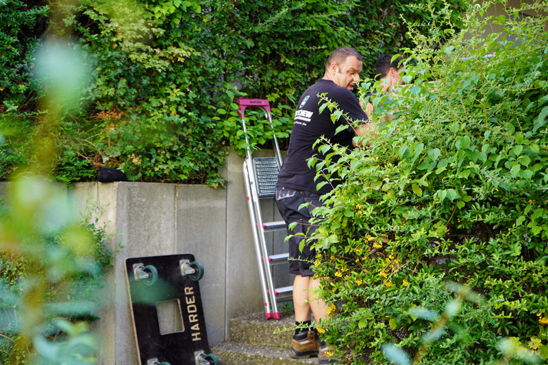 Tontschew bei der arbeit in Backnang