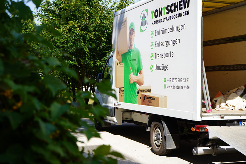 Entrümpelung Ditzingen mit der Tontschew Crew
