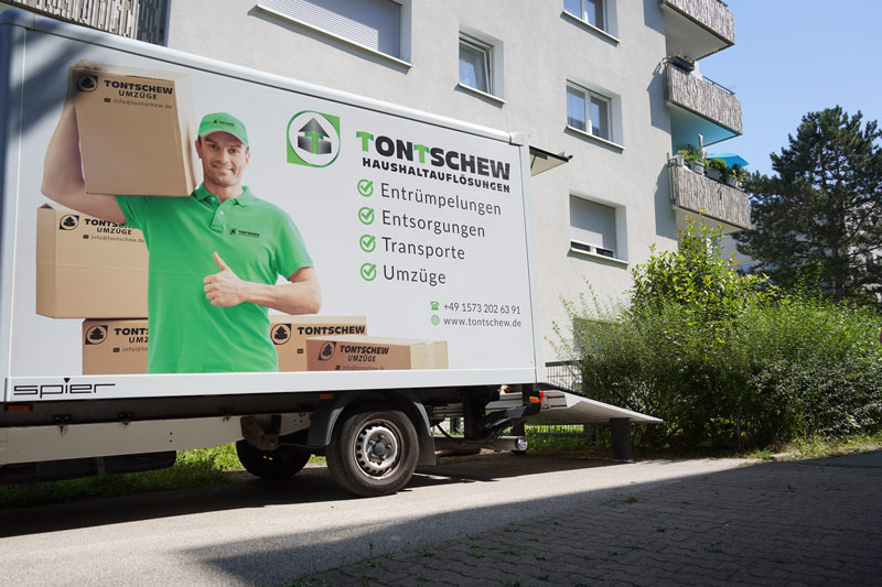 tontschew bei der räumung einer messie-wohnung Winnenden