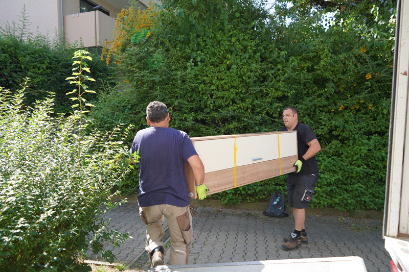 umzug Plochingen durch tontschew mitarbeiter