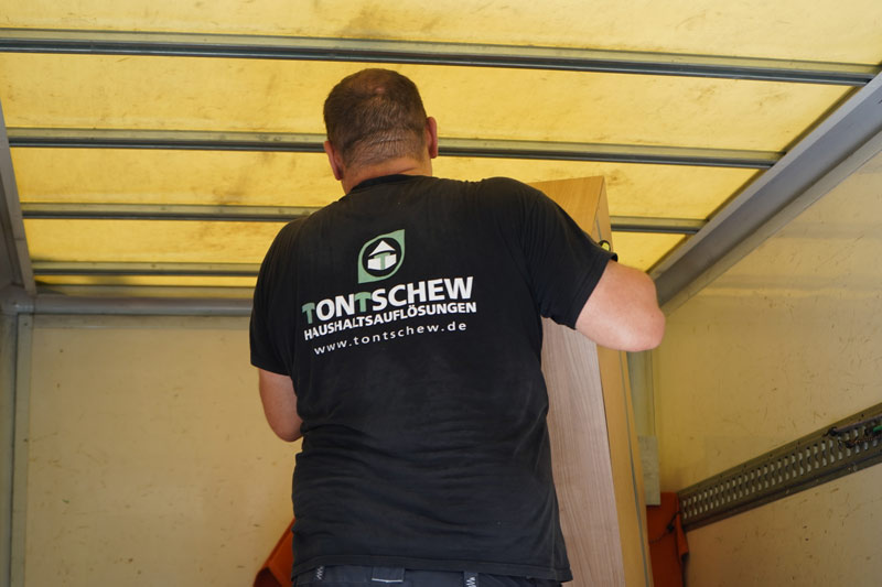 wohnungsauflösung Plochingen mit tontschew mitarbeitern