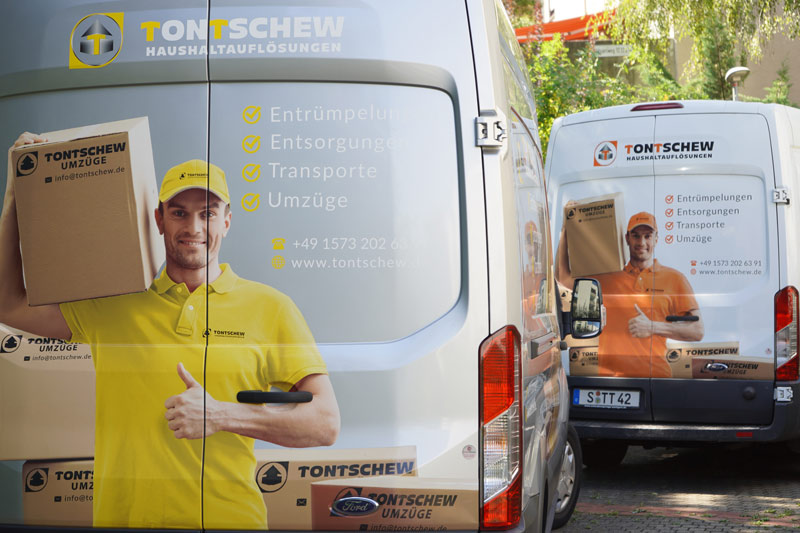 tontschew bei der wohnungsauflösung Winnenden