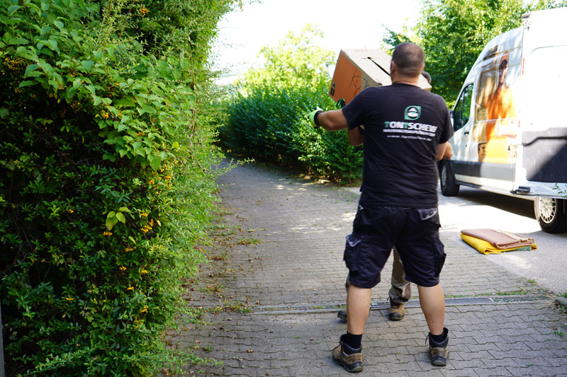 Umzug Gerlingen durch tontschew mitarbeiter