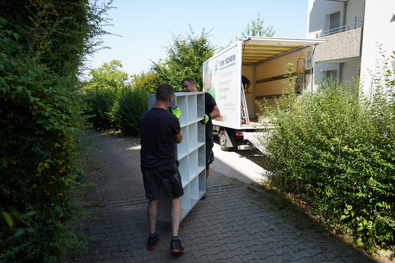Umzug Rutesheim durch die mitarbeiter von tontschew