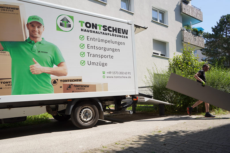 tontschew lkw für den umzug Holzgerlingen