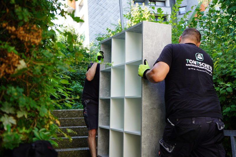 tontschew mitarbeiter bei dem umzug Magstadt