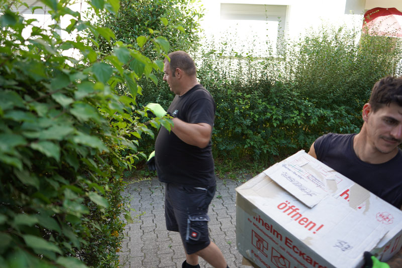 tontschew mitarbeiter beim umzug Wolfschlugen